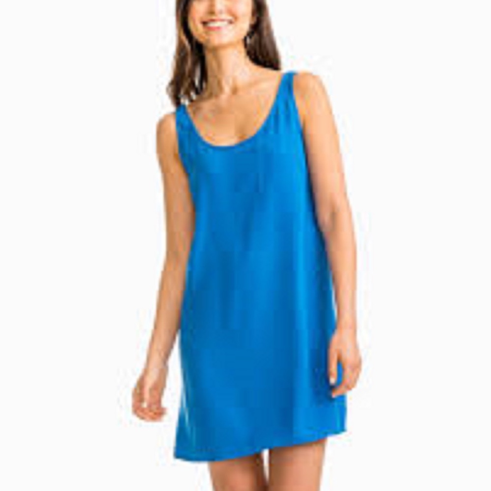 Southern Tide  Blue  Sleeveless Dress NWT